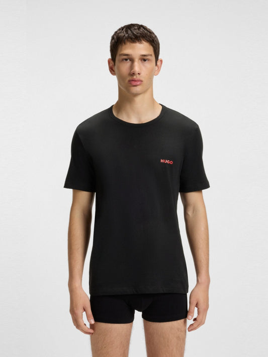 HUGO Bodywear T-Shirt Round Neck - T-SHIRT RN TRIPLET P