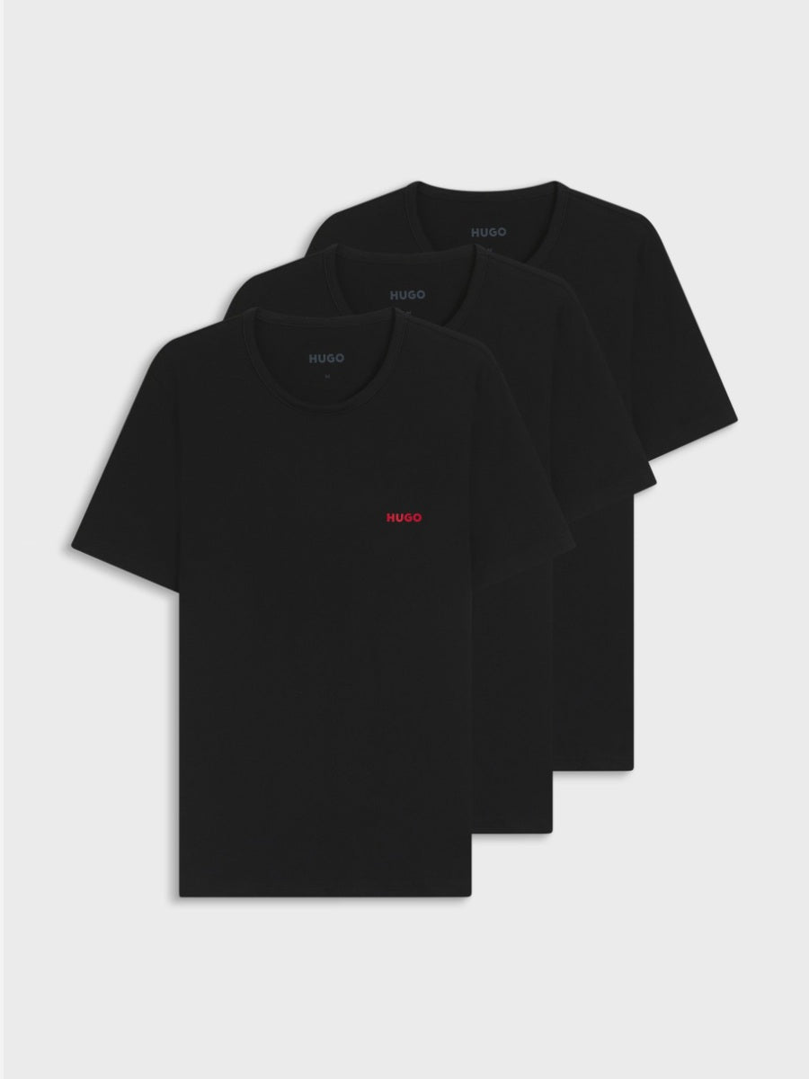 HUGO Bodywear T-Shirt Round Neck - T-SHIRT RN TRIPLET P