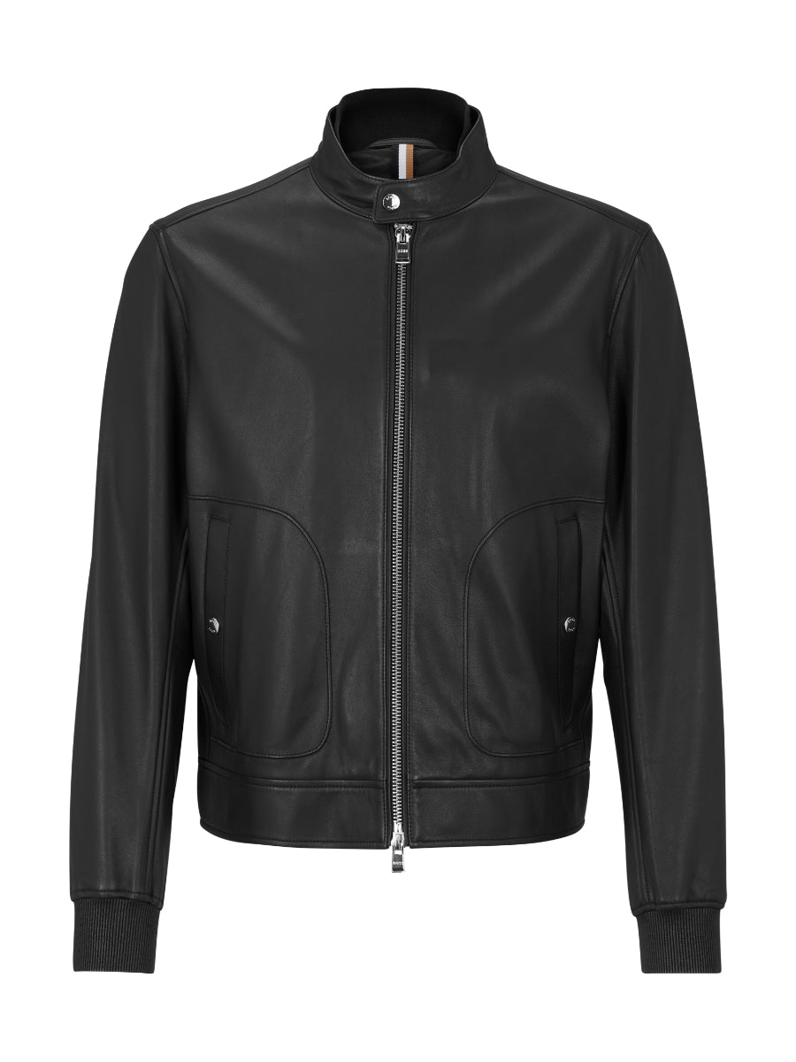 BOSS Leather Jacket - Mapson2