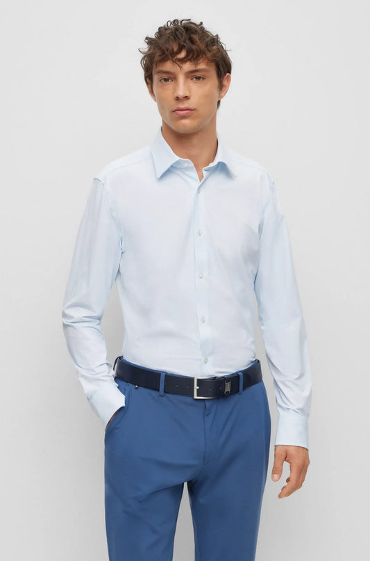 BOSS Formal Shirt - Hank - Performance Kent-Pfm