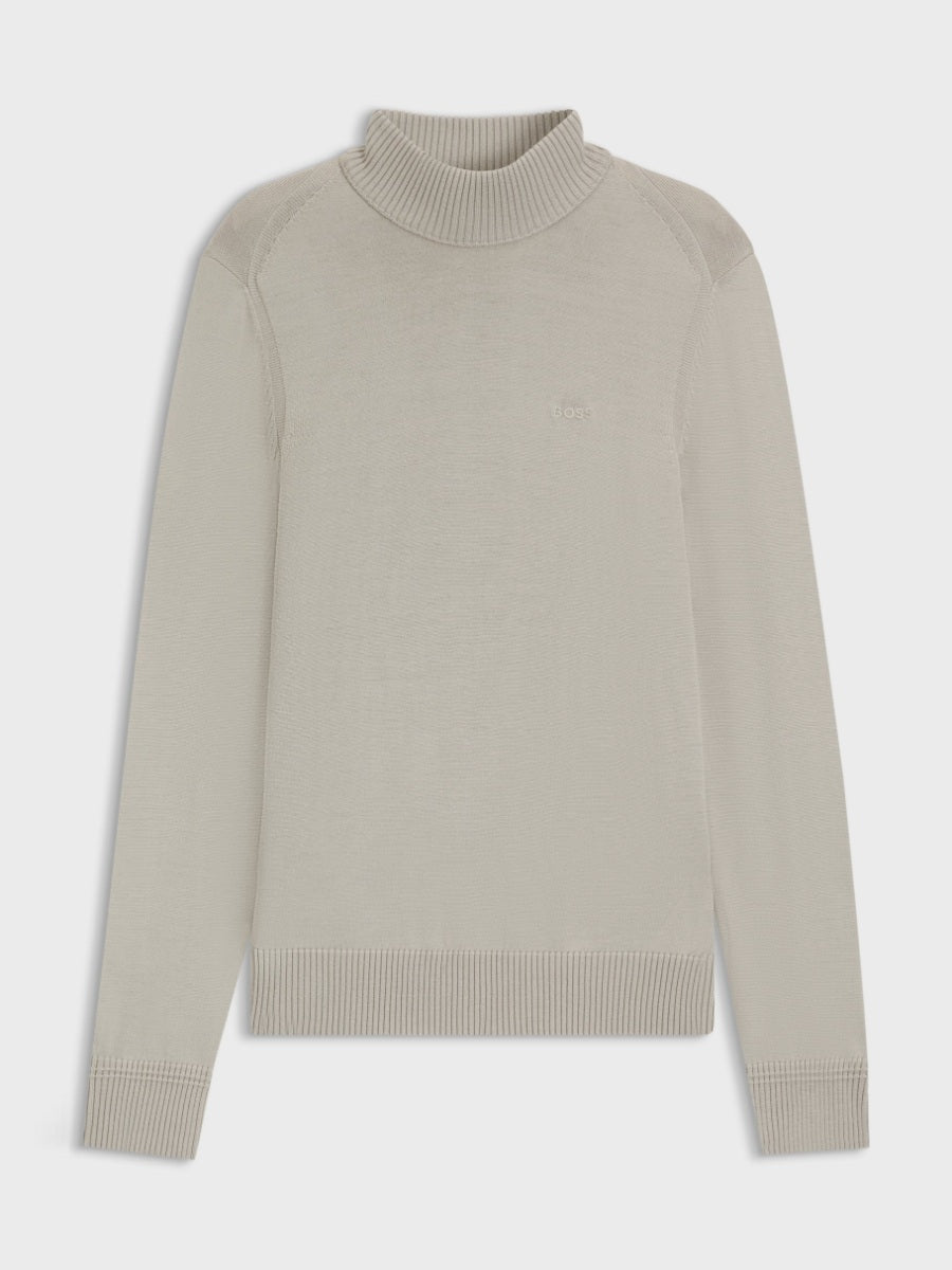 BOSS Mock Neck Knitwear - Avac_M