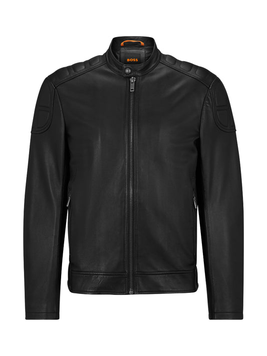 BOSS Leather Jacket - Jomarc_Rcg