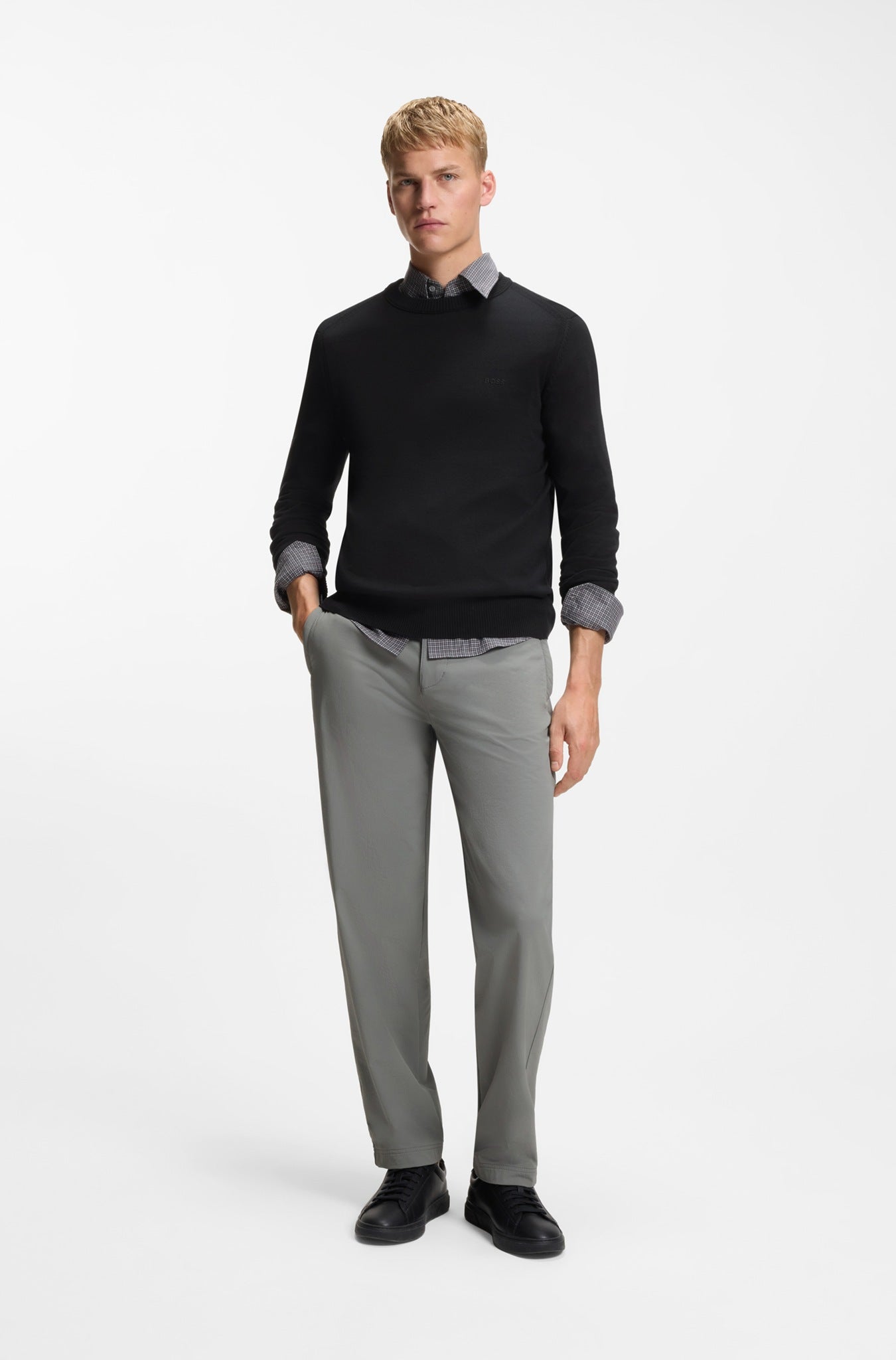 BOSS Crew Neck Knitwear - Asac_C