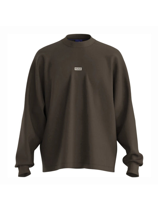 HUGO Crew-Neck Sweatshirt - Naviu