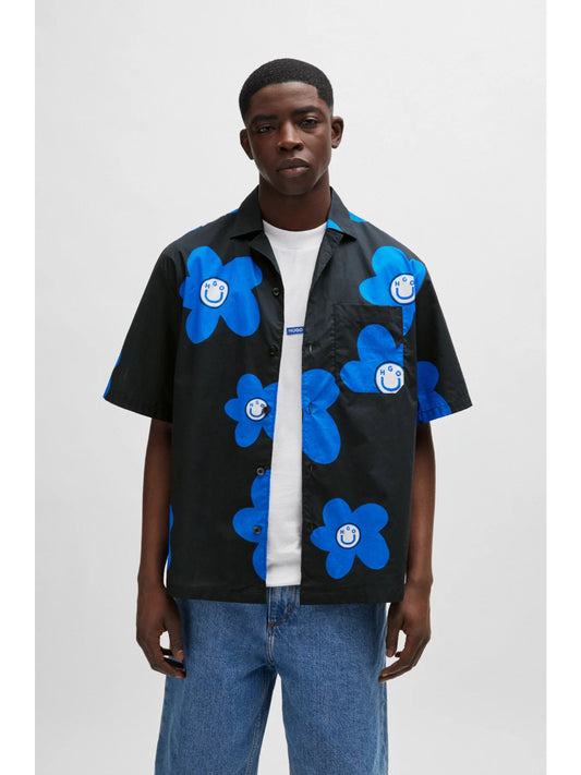 HUGO Leisure Shirt - Eligino_hbl