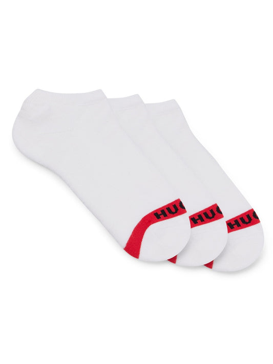 HUGO Invisible Socks - 3P LC PLUSH TAPE CC
