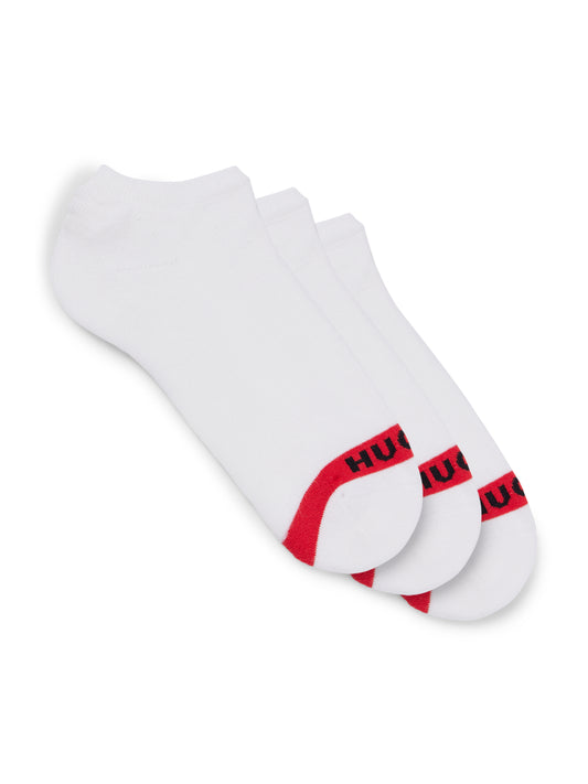 HUGO Invisible Socks - 3P LC PLUSH TAPE
