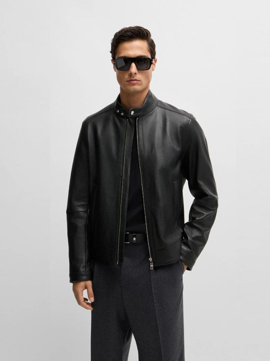 BOSS Leather Jacket - H-Mansell2