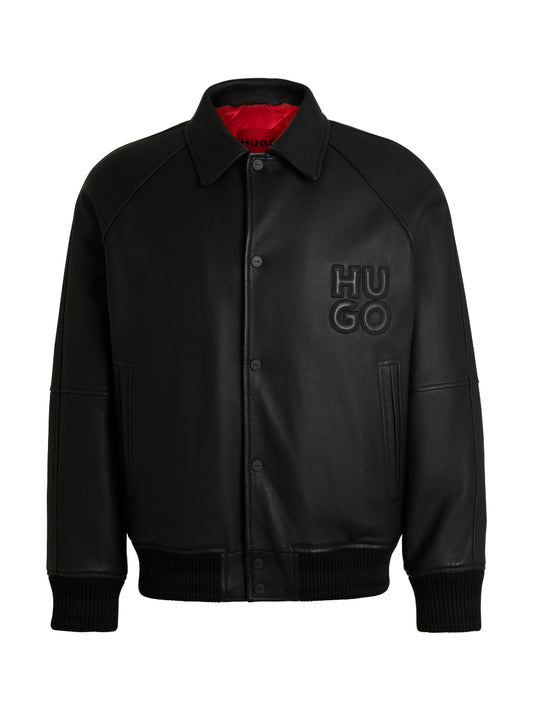 HUGO Leather Jacket - Larston