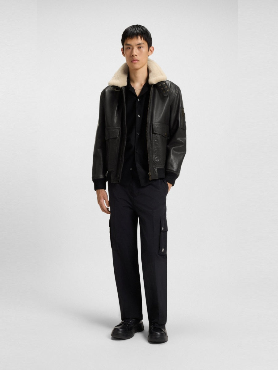 HUGO Leather Jacket - Loran