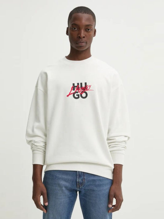 HUGO Crew-Neck Sweatshirt - Dlogonty