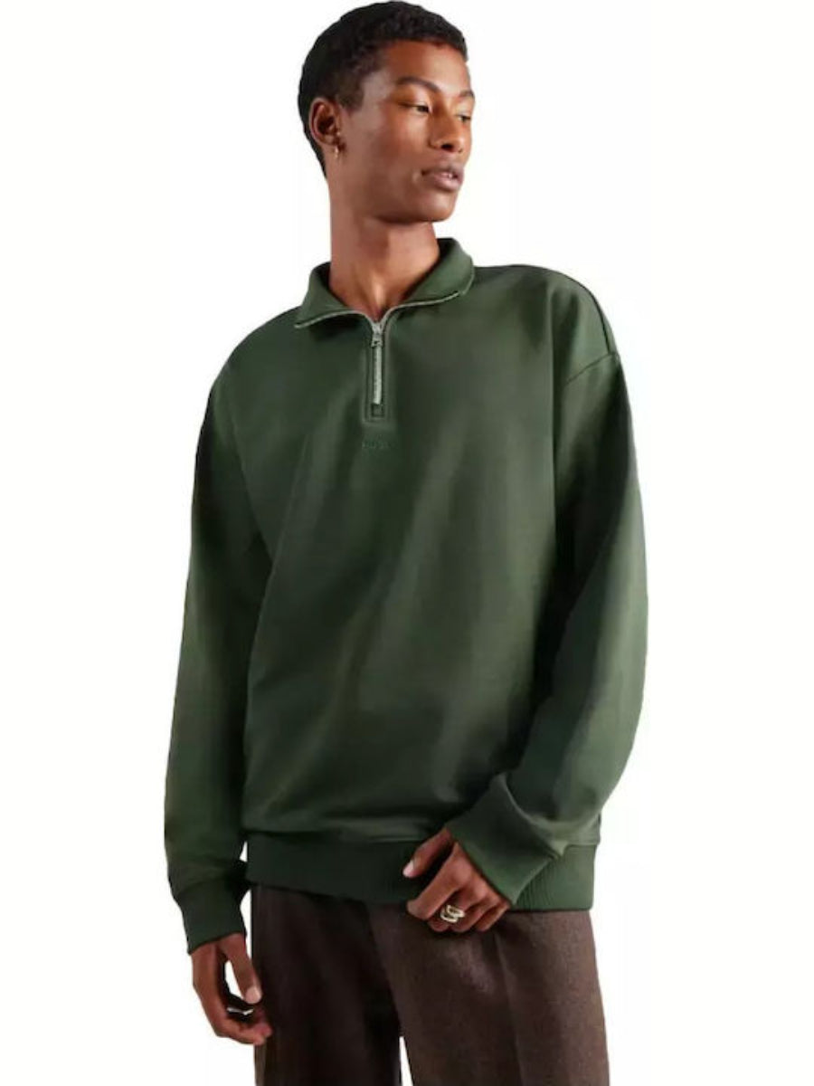 HUGO Half Zip Sweatshirt - Durty244