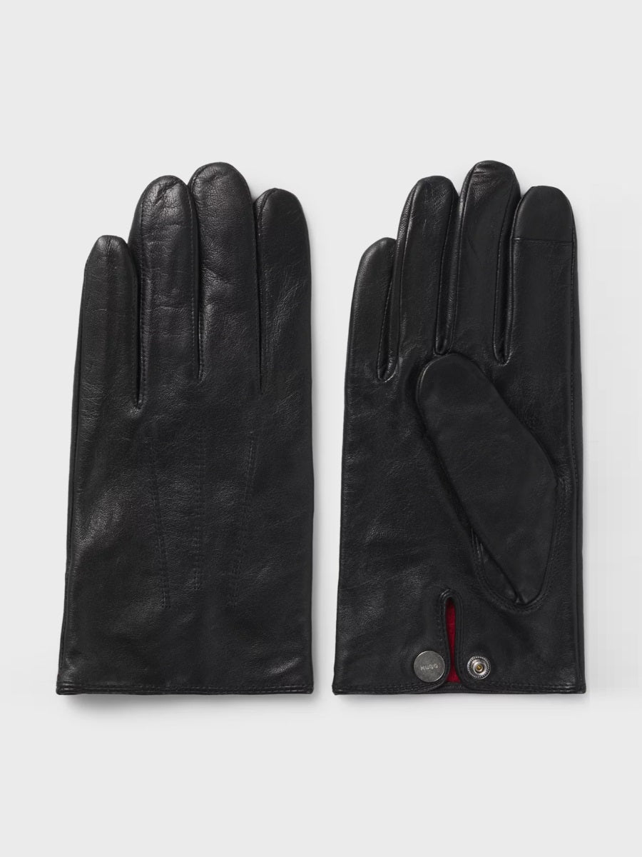 HUGO Leather Gloves -Jaan