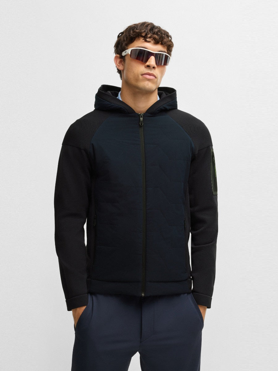 BOSS Full Zip Knitwear - K_Desert_HY