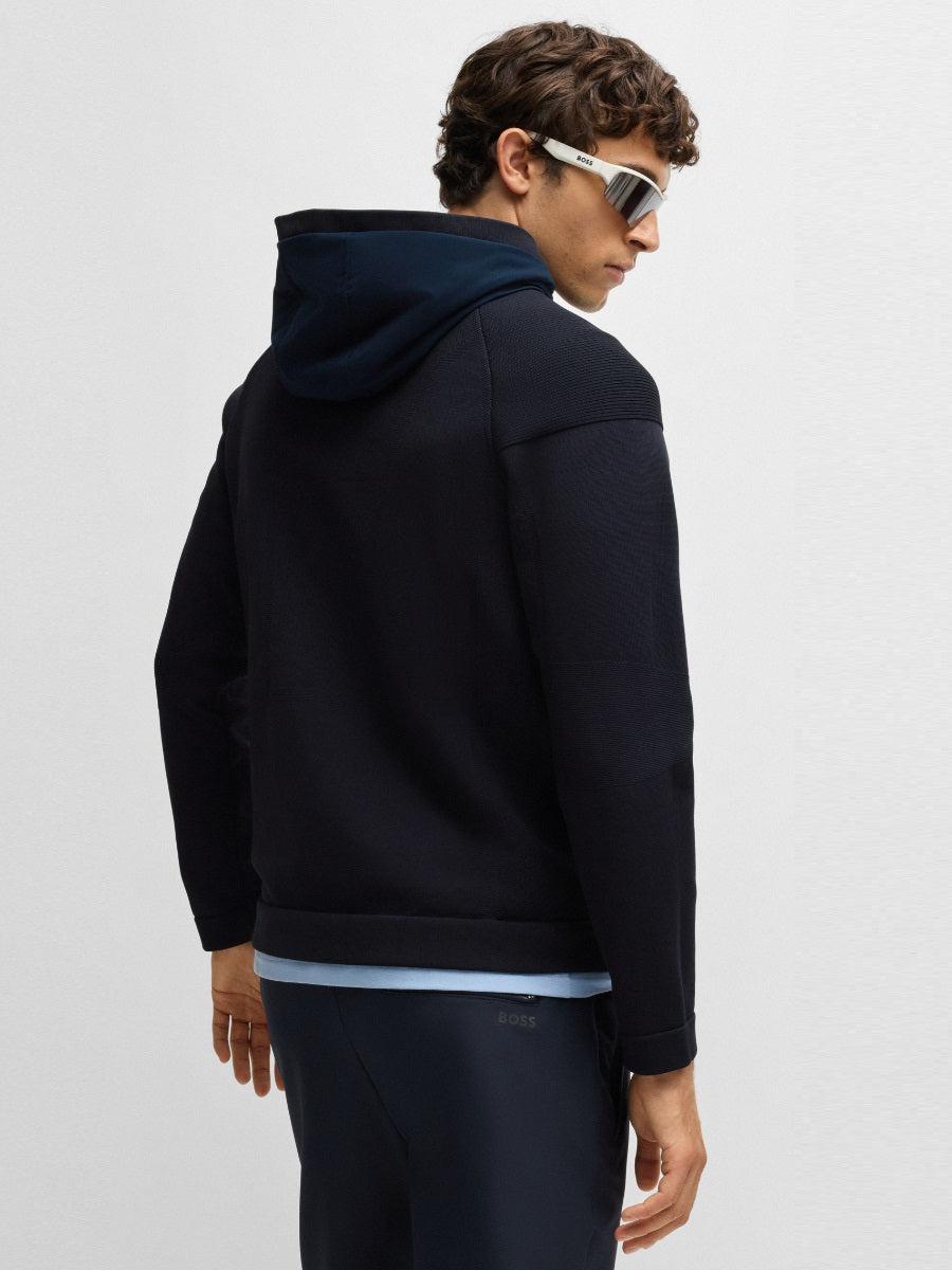 BOSS Full Zip Knitwear - K_Desert_HY