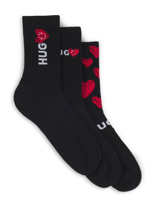 HUGO Ankle Socks - 3P QS VALENTINE