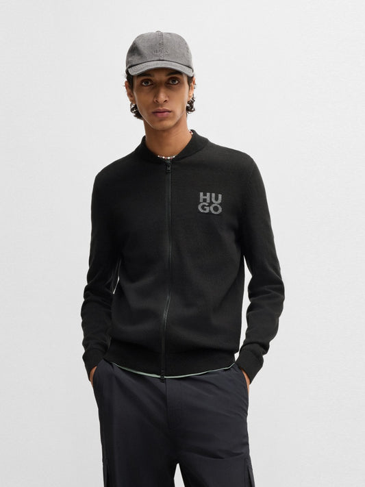 HUGO Full Zip Cardigan - Solouh