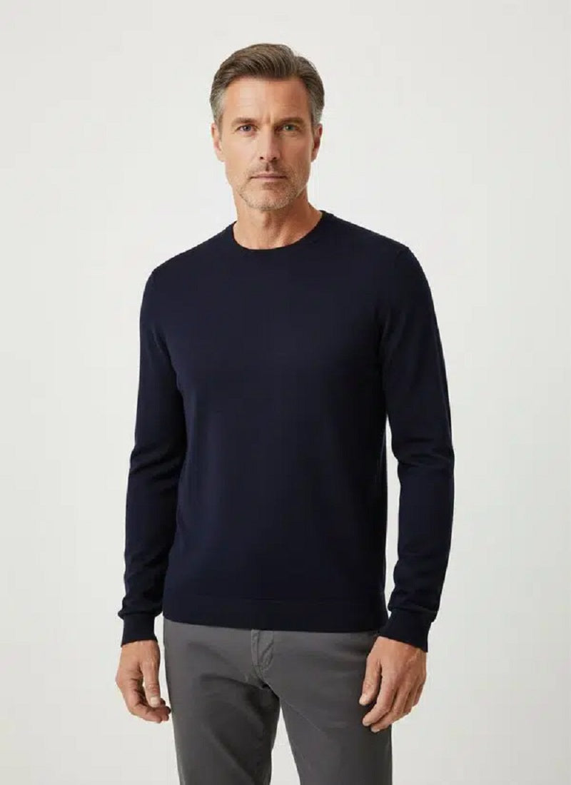 HUGO Crew-Neck Knitwear - San Cody-CV