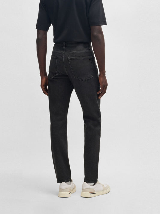 BOSS Tapered Fit Denim - ONYX BO
