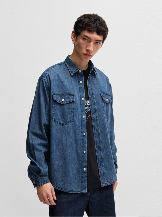 HUGO Leisure Shirt - Ebino