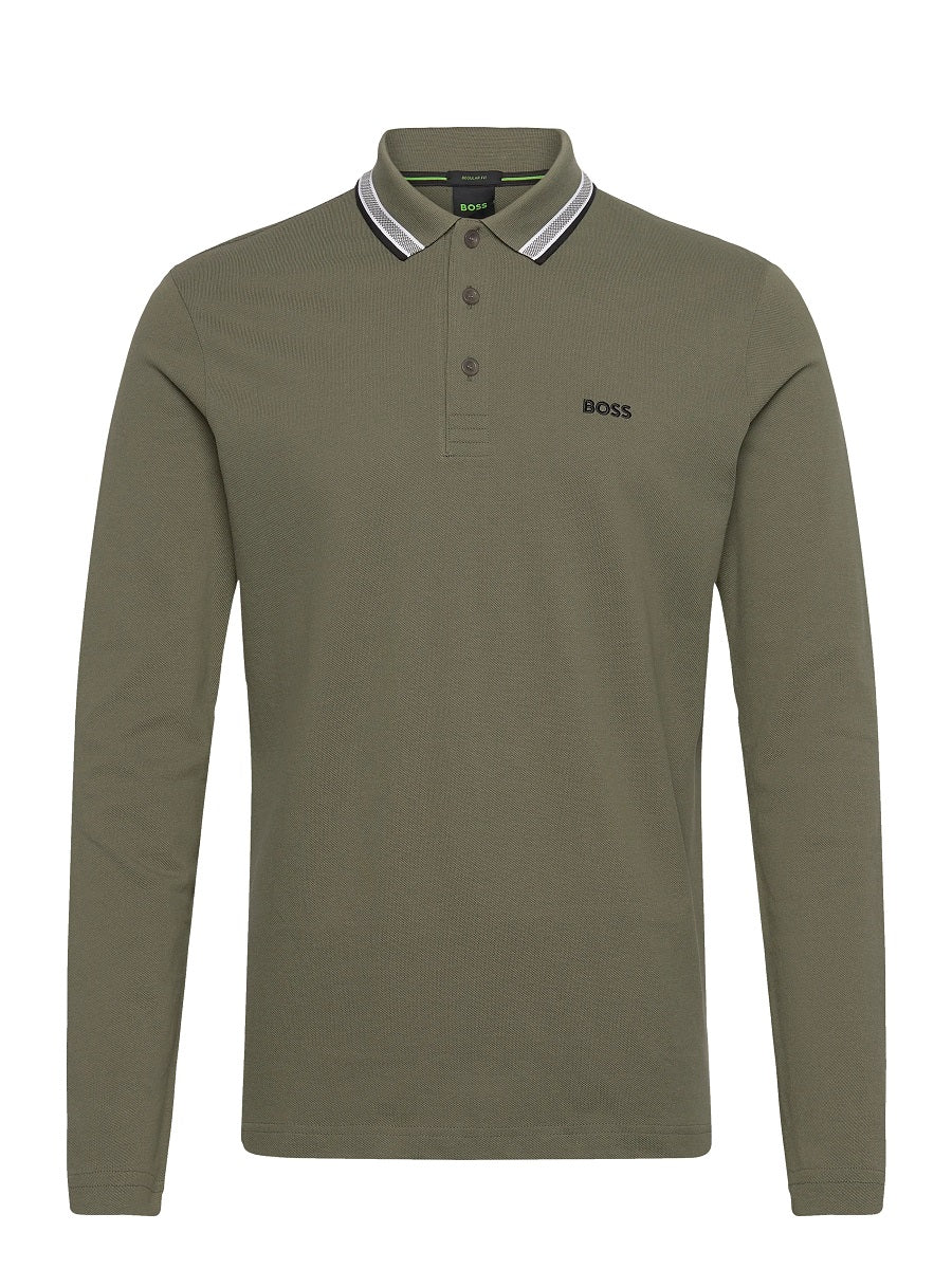 BOSS Polo Long Sleeve - Plisy