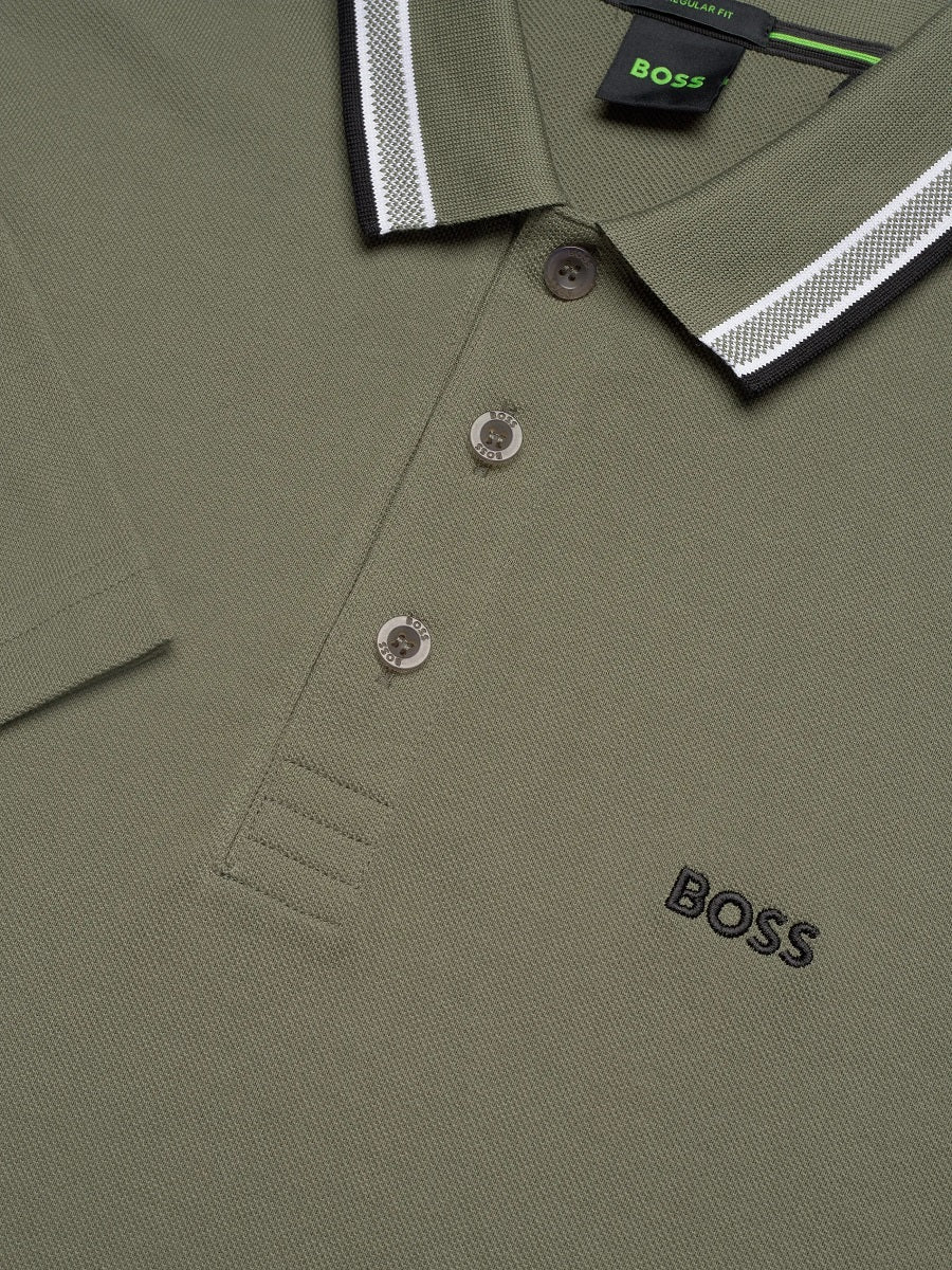 BOSS Polo Long Sleeve - Plisy