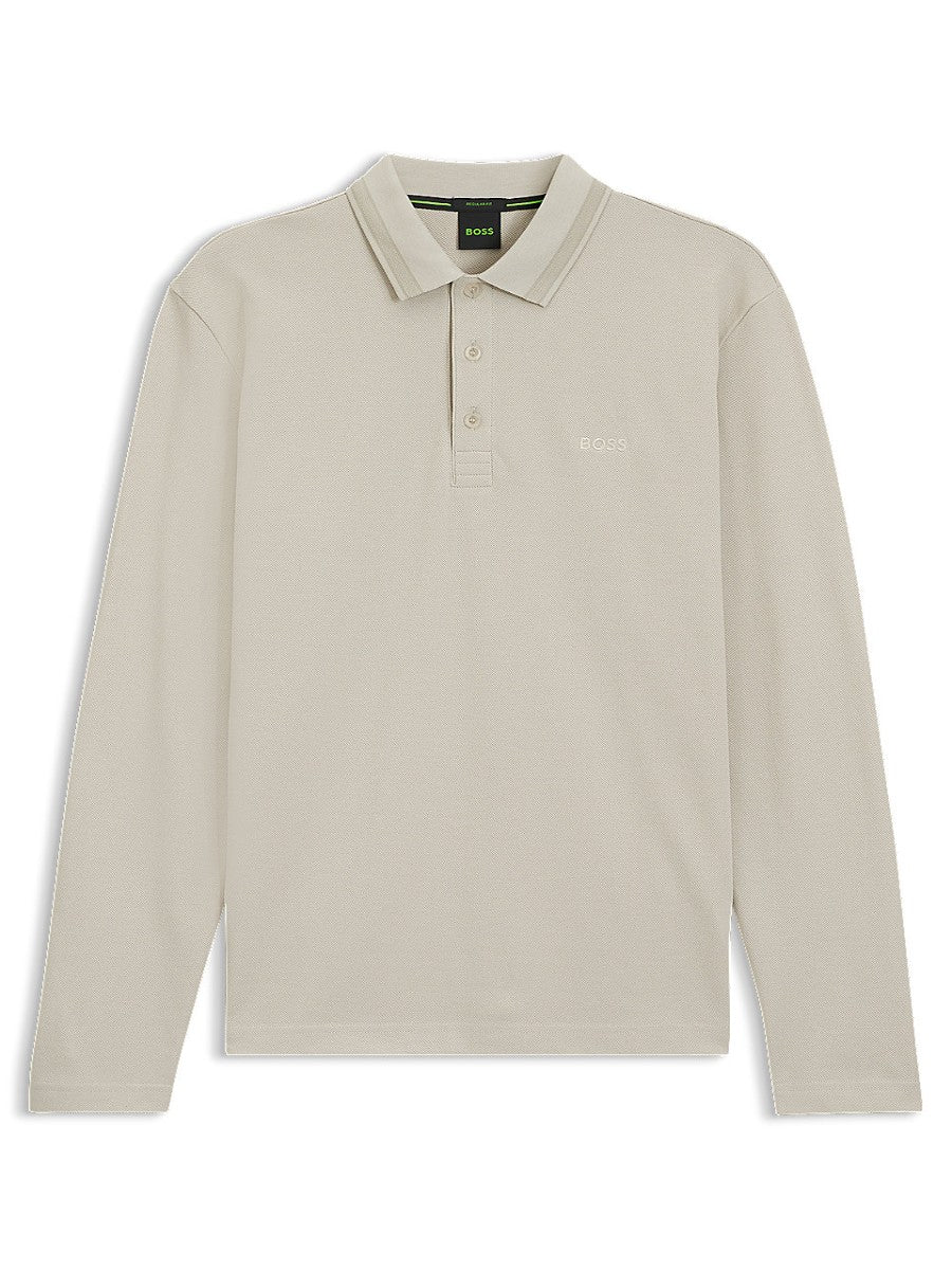 BOSS Polo Long Sleeve - Plisy