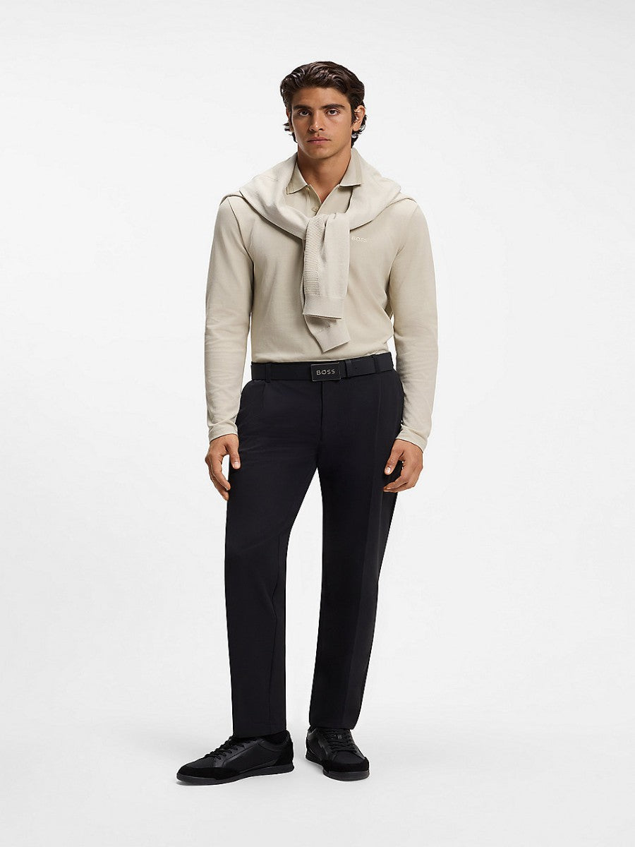 BOSS Polo Long Sleeve - Plisy