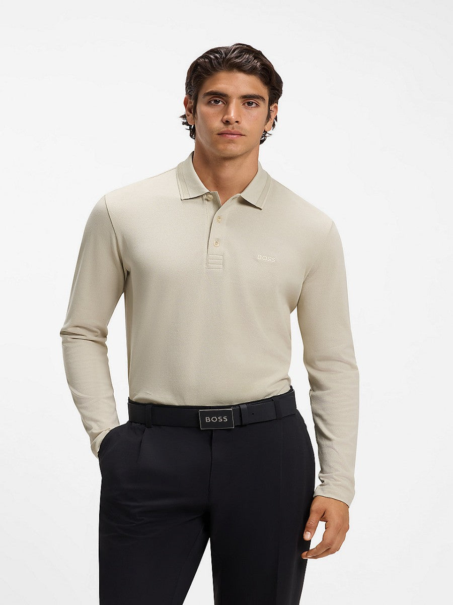 BOSS Polo Long Sleeve - Plisy