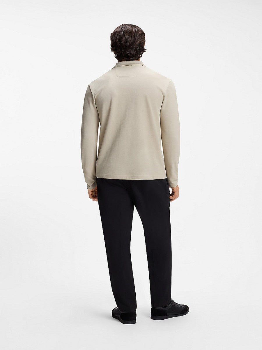 BOSS Polo Long Sleeve - Plisy