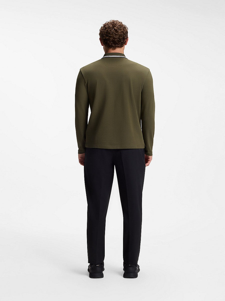 BOSS Polo Long Sleeve - Plisy