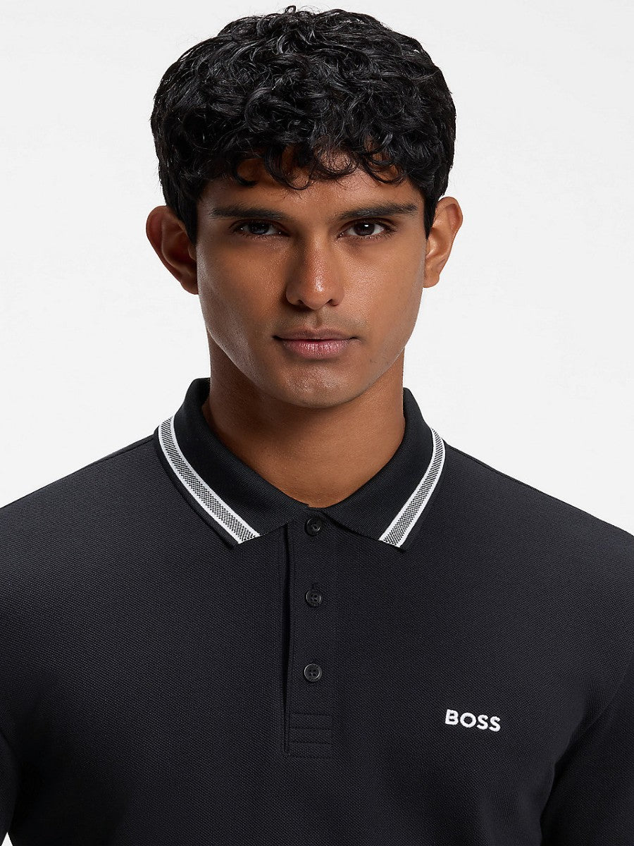 BOSS Polo - Plisy