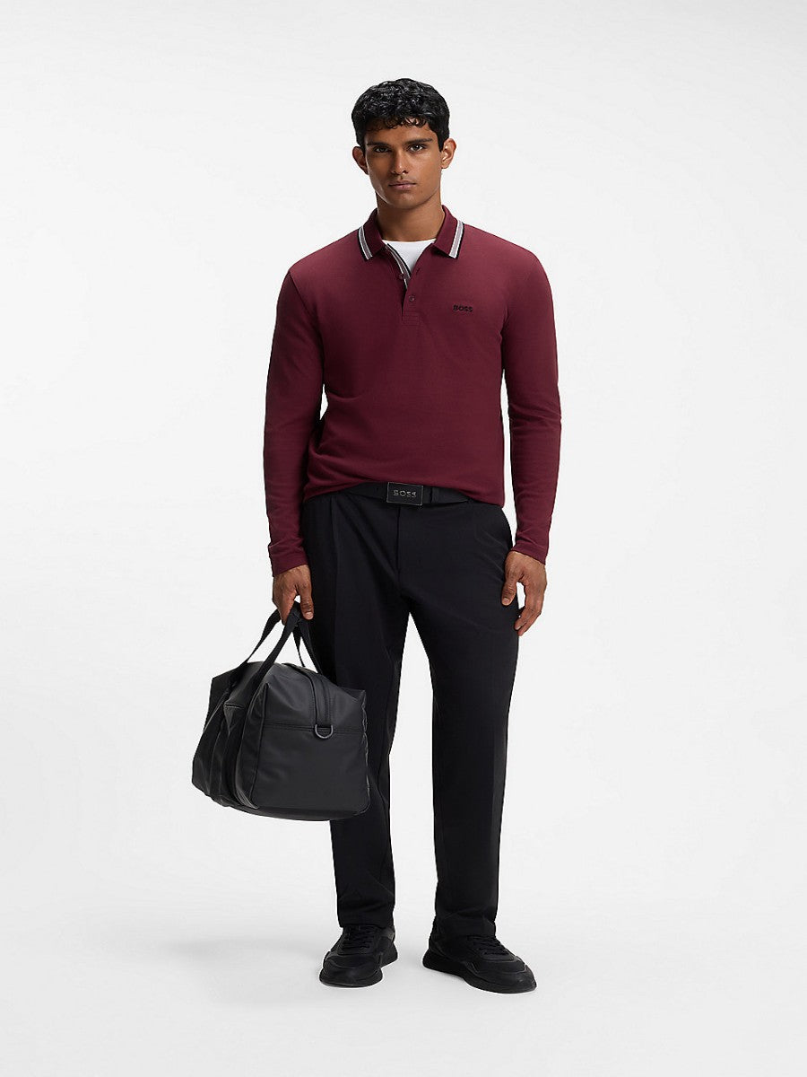 BOSS Polo Long Sleeve - Plisy