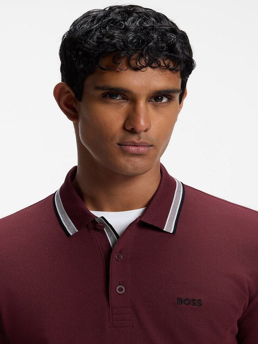 BOSS Polo Long Sleeve - Plisy