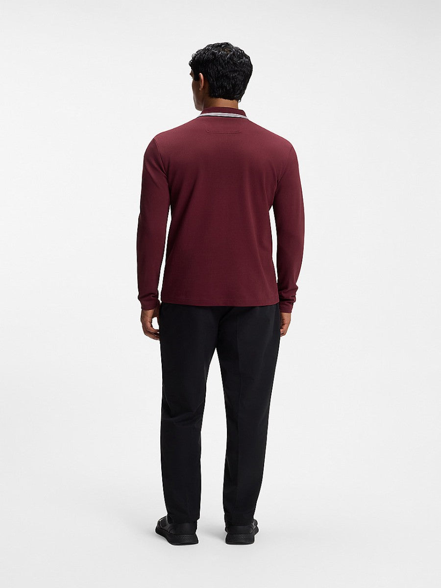 BOSS Polo Long Sleeve - Plisy