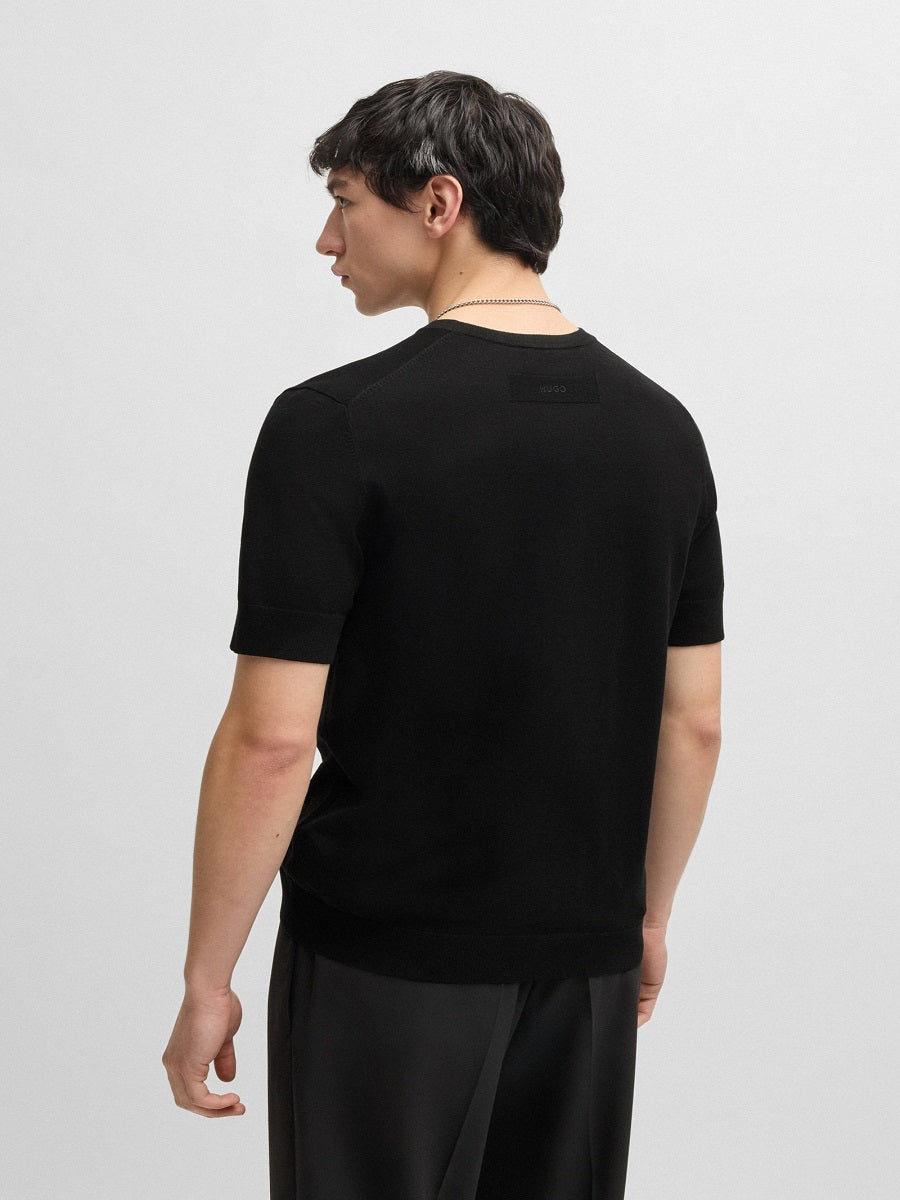 HUGO Crew-Neck Knitwear - San Carl-CV