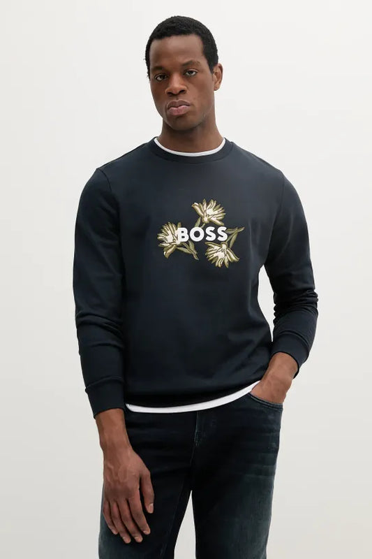 BOSS Crew-Neck Sweatshirt - C-Soleri 120