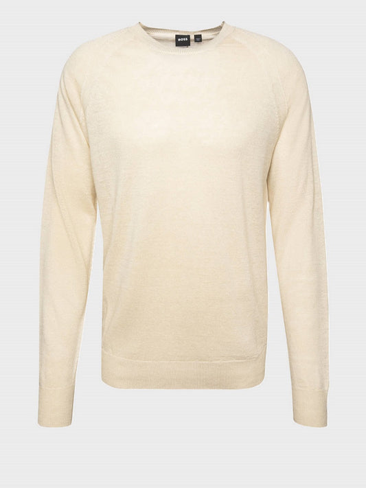 BOSS Crew-Neck Knitwear - P-Jinolino