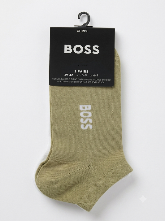 BOSS Ankle Socks - 2P AS Logo Bamboo