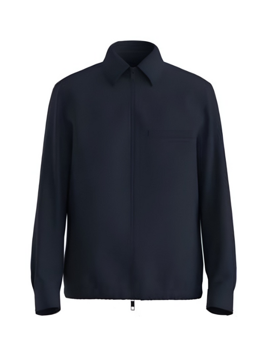 BOSS Shirt Jacket - P-Carper-Zip-WG