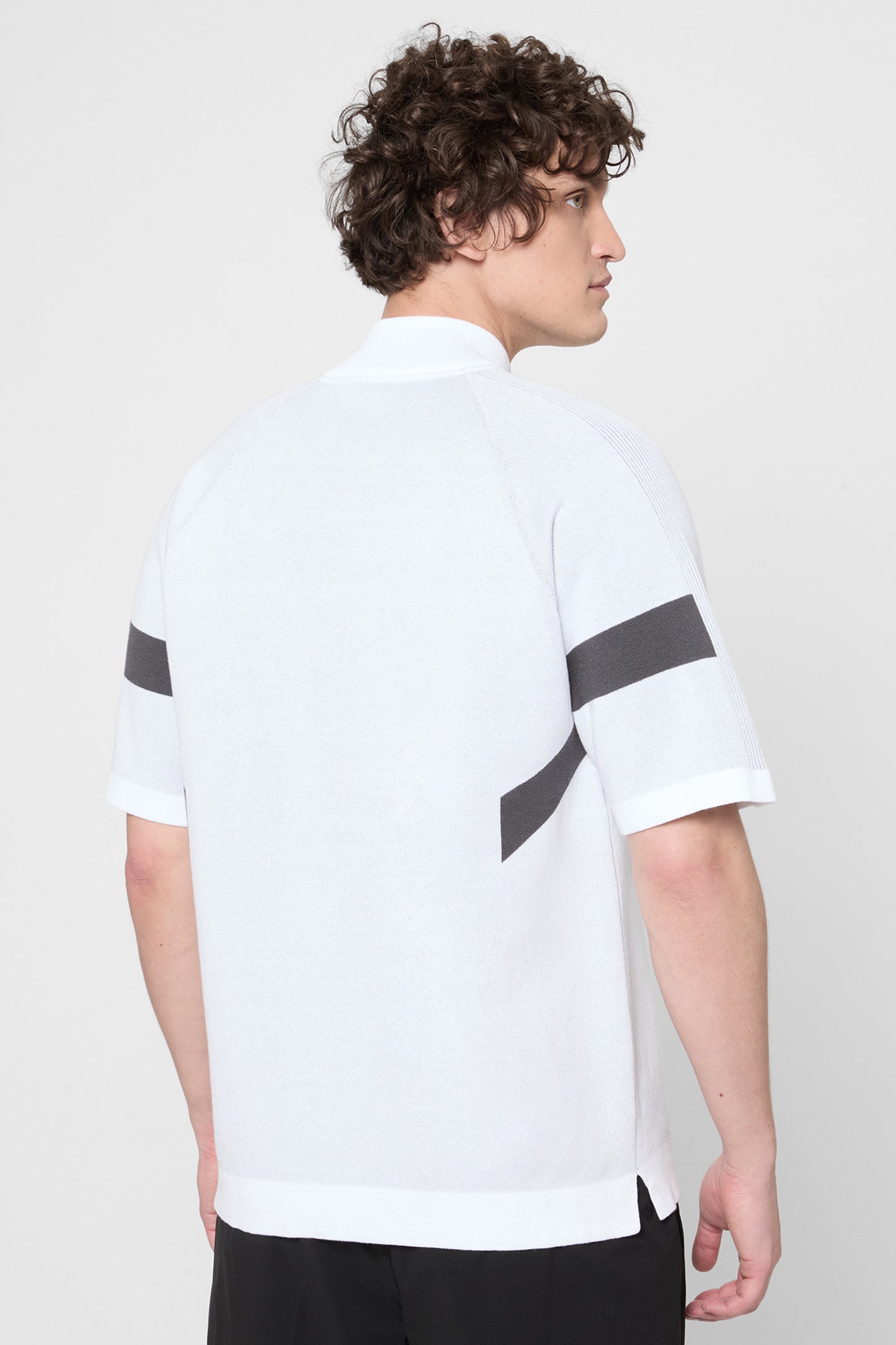 BOSS Polo Knitwear - K_Tennis Retro QZ