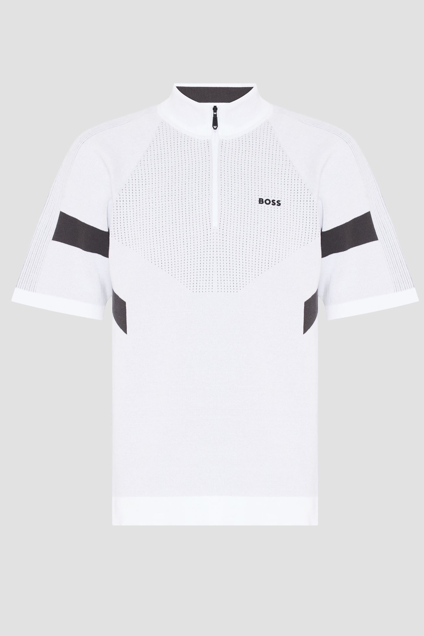 BOSS Polo Knitwear - K_Tennis Retro QZ