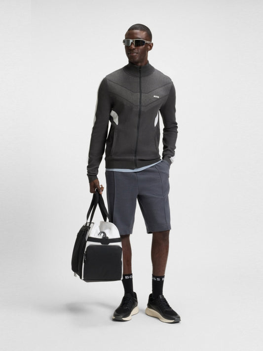 BOSS Knitted Jacket - K_Tennis Retro FZ