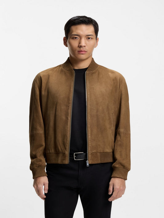 BOSS Leather Jacket - H-Muller