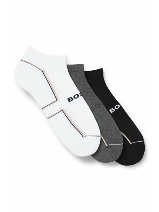BOSS Ankle Socks - 3PAS iconic plush