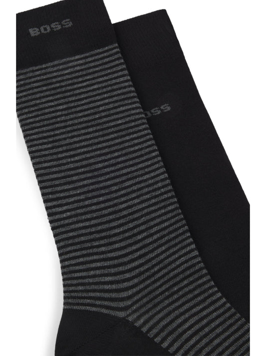 BOSS Casual Socks - 2P RS Stripe CC