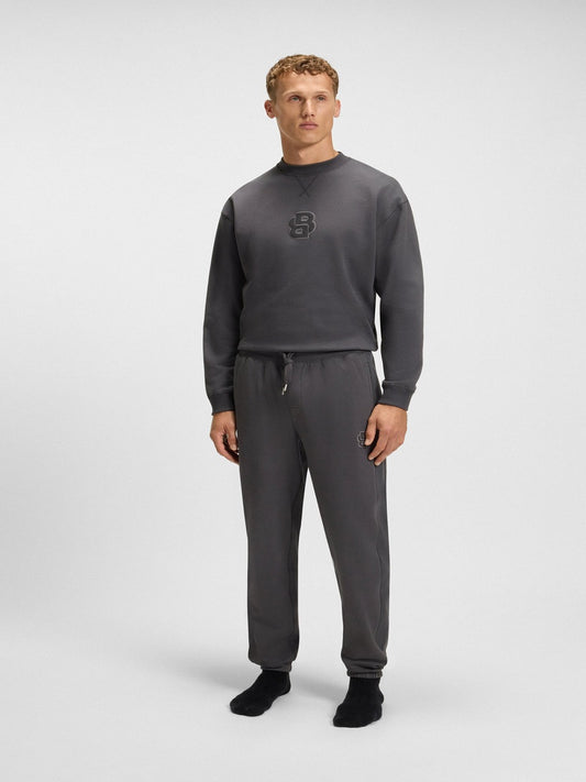 BOSS Tracksuit Bottoms - BB Patch Pants