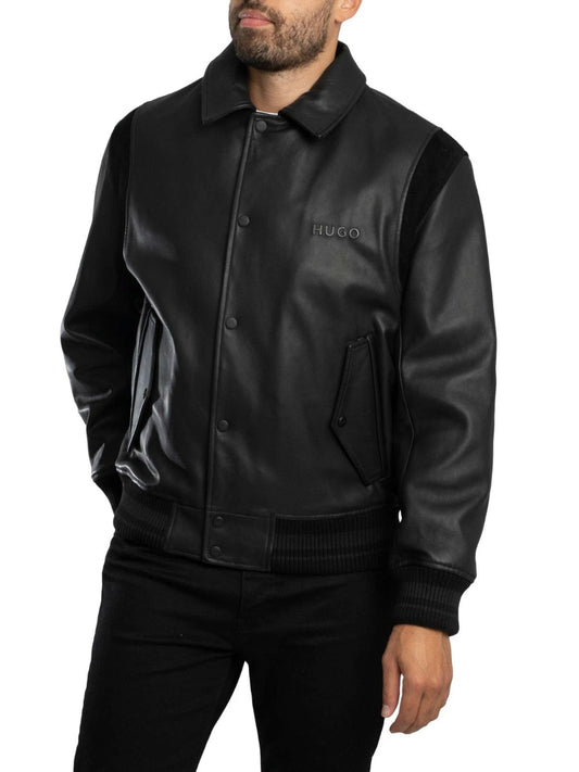 HUGO Leather Jacket - Lewick