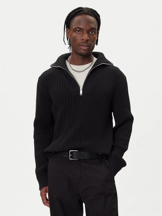 HUGO Half Zip Knitwear - Srigg