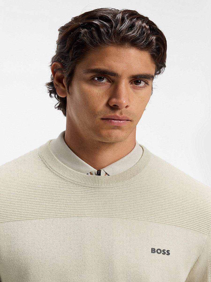 BOSS Crew Neck Knitwear - KN_Momentum-X CN